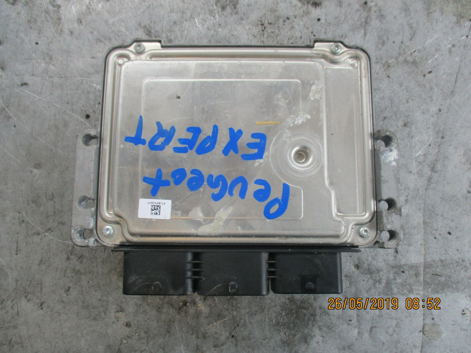 PEUGEOT EXPERT MK2 1.6 HDI ENGINE CONTROL UNIT ECU 9807885980