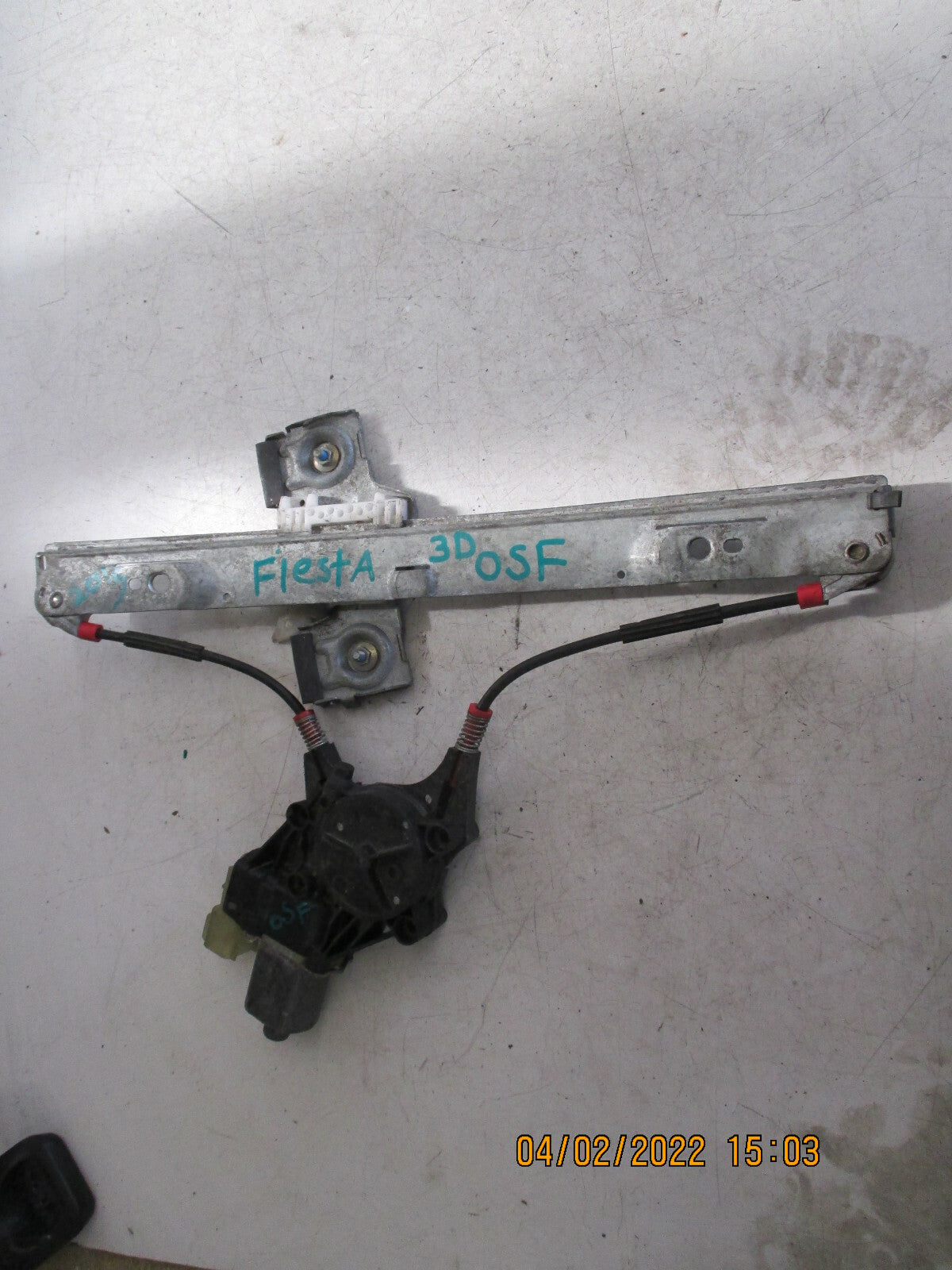 FORD FIESTA MK7 2015 3 DOOR OSF DRIVER FRONT WINDOW REGULATOR MOTOR 8A61-14553-B