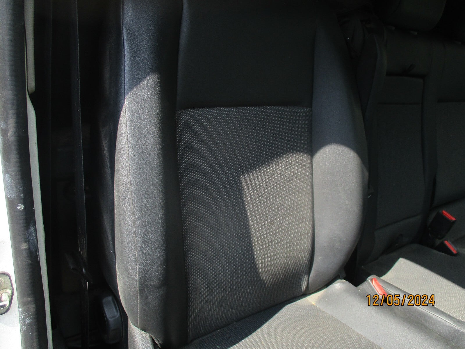 VAUXHALL VIVARO MK3 C 2020 OSF DRIVER SIDE FRONT COMPLETE SEAT HALF LEATHER