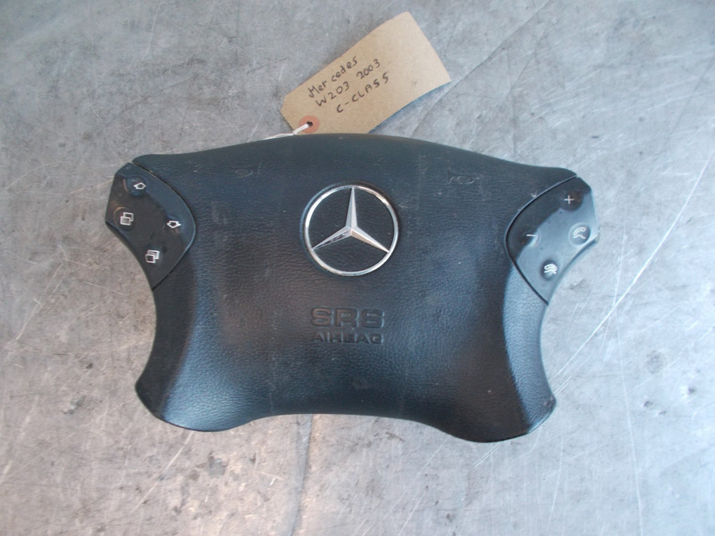 MERCEDES C-CLASS W203 2003 OS/ DRIVER SIDE AIRBAG AM1223221666/ 20346018989B51