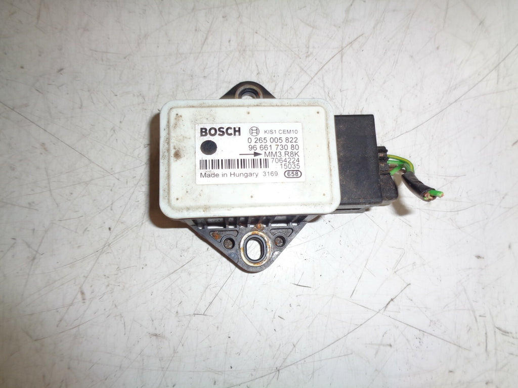PEUGEOT PARTNER 2015 ESP CONTROL UNIT DUO SENSOR 9666173080