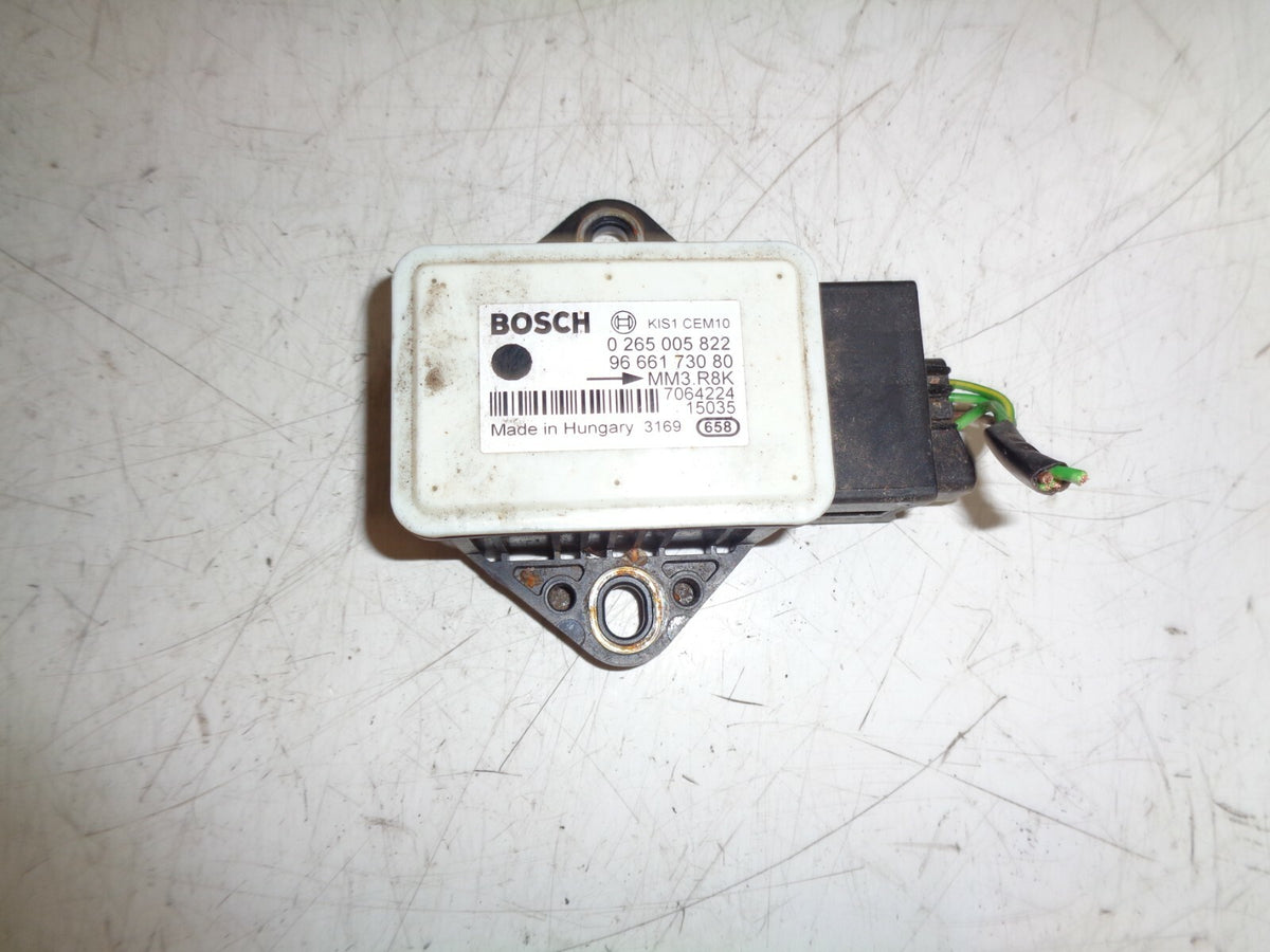 PEUGEOT PARTNER 2015 ESP CONTROL UNIT DUO SENSOR 9666173080