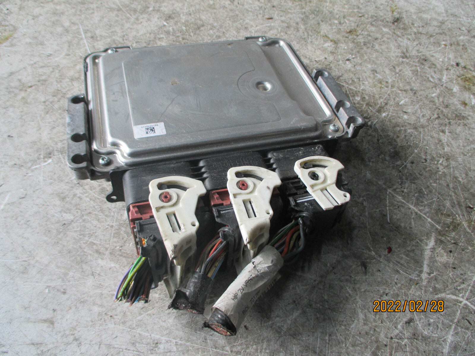 PEUGEOT 2008 2014 1.6 DIESEL HDI ECU ENGINE CONTROL MODULE UNIT 9808016480