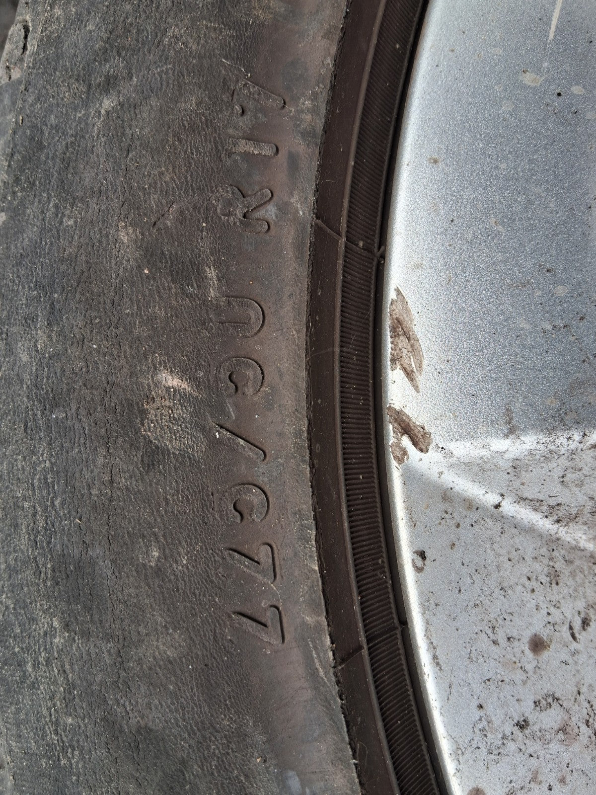 2012 PEUGEOT 3008 MK1 17 INCH ALLOY WHEEL WITH TYRE 225/50R17