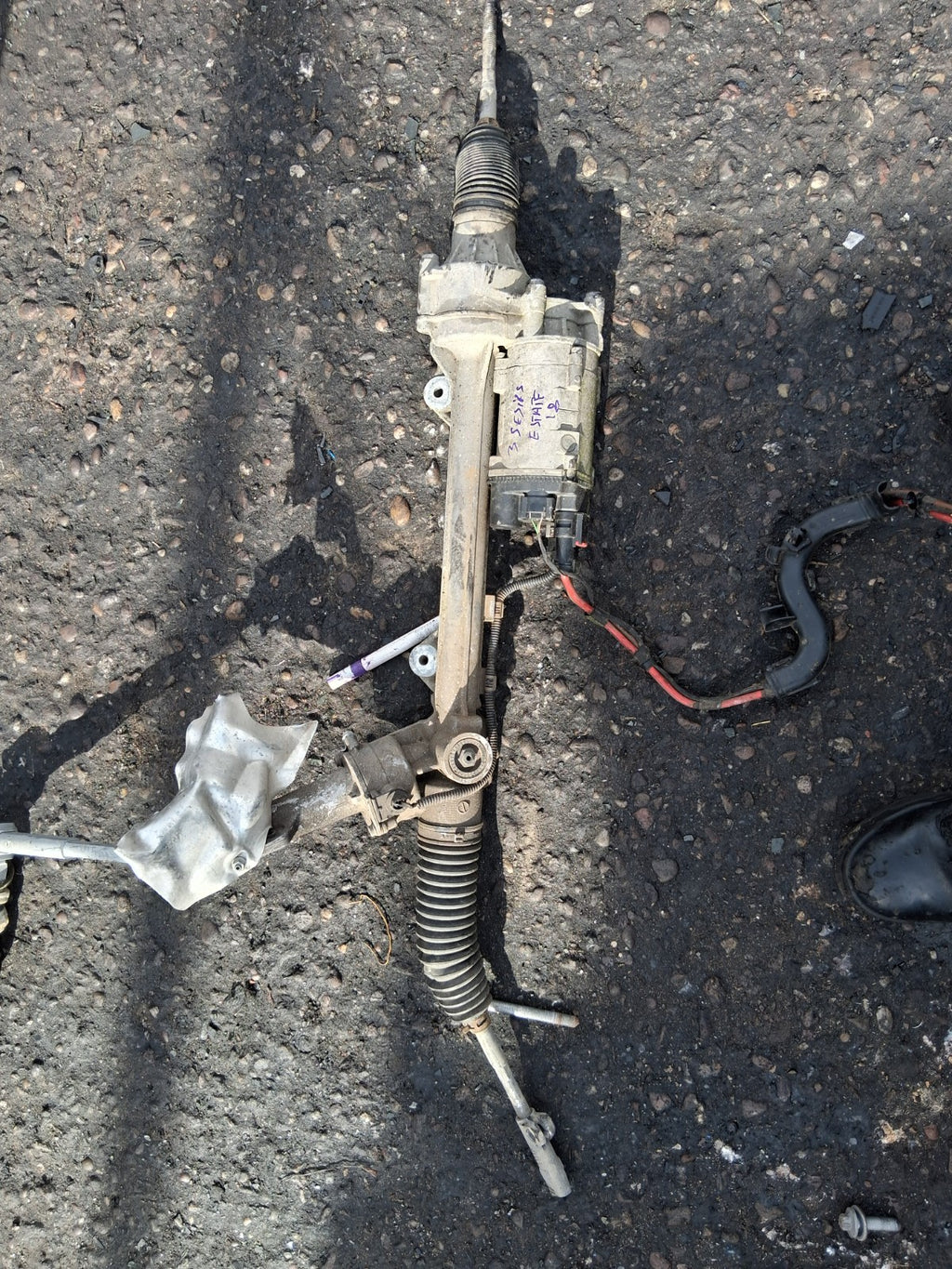2015 BMW 3 SERIES F30 ESTATE POWER STEERING RACK 7802277795