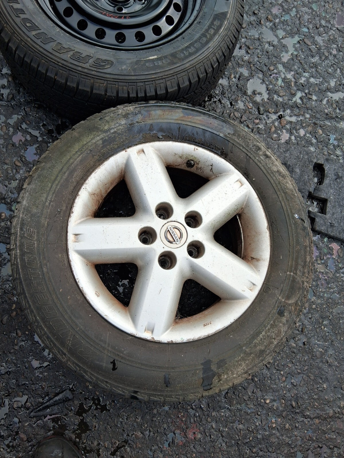 2007 NISSAN X TRAIL MK1 16 INCH ALLOY WHEEL WITH TYRE 215/65R16