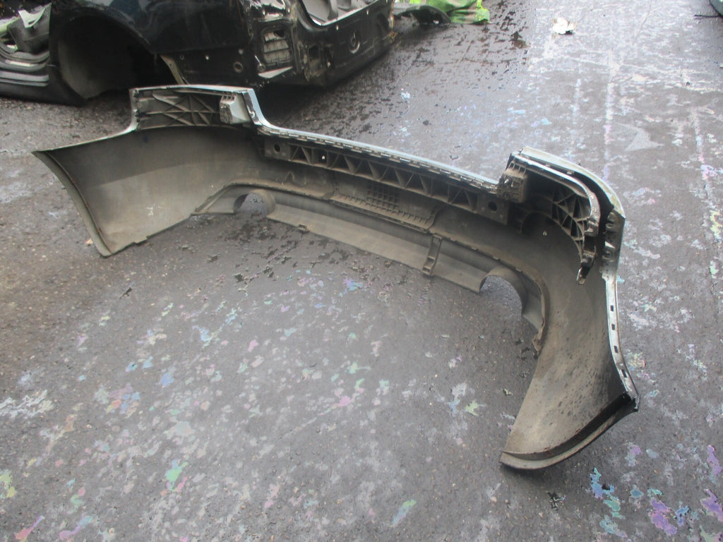 AUDI A4 B6 2002 CABRIOLET REAR COMPLETE BUMPER LIGHT BLUE