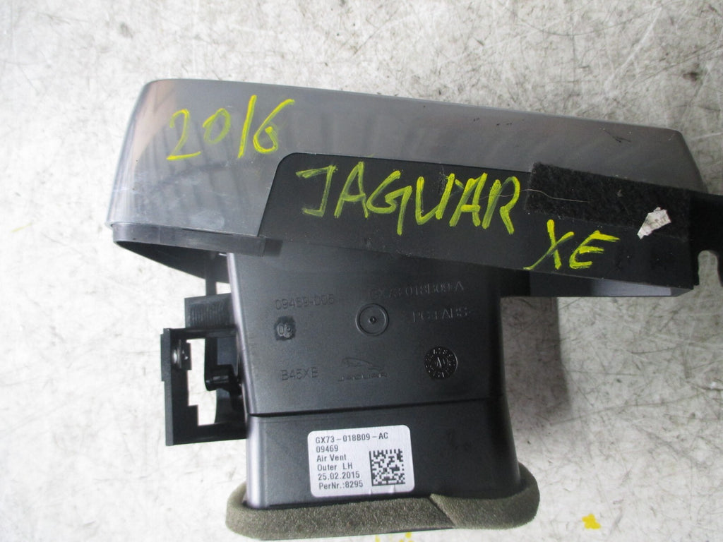 JAGUAR XE X760 2016 NSF PASSENGER SIDE DASHBOARD AIR VENT GX73018B09AC