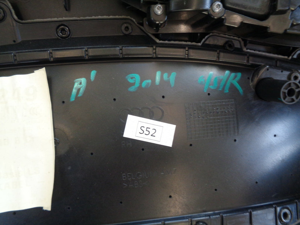 AUDI A1 SPORTBACK 5 DOOR 2013 OS DRIVER SIDE REAR DOOR DOORCARD 8X4868116