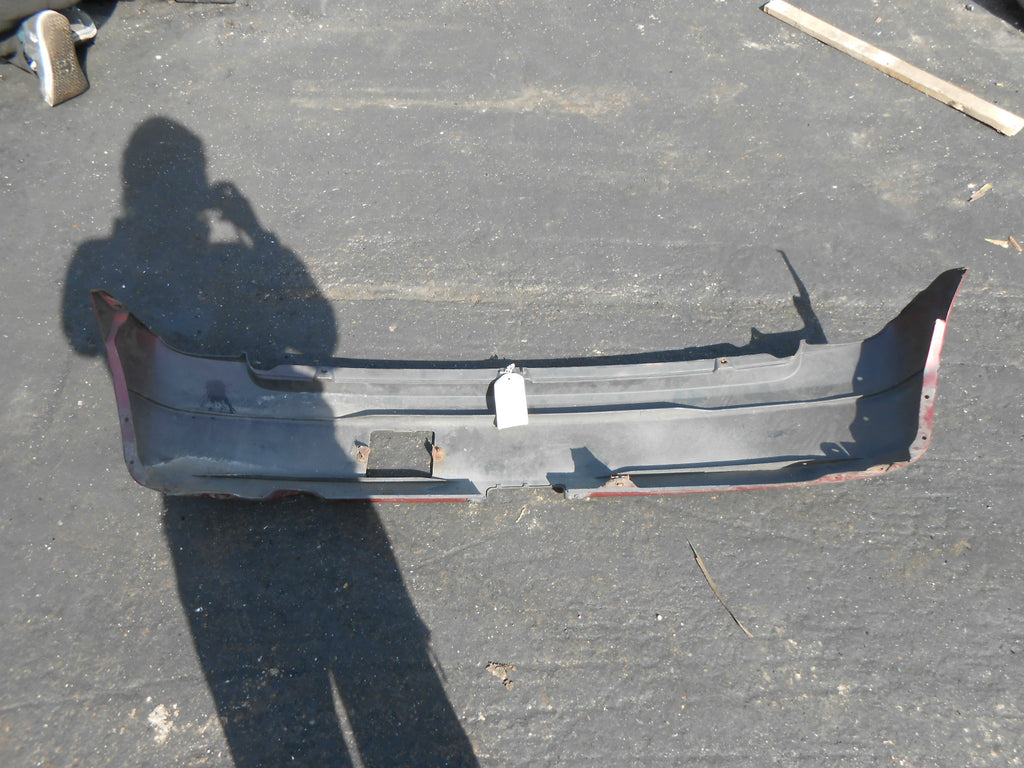 DAIHATSU CUORE MK5 1998 REAR BACK PLASTIC BUMPER BARE RED