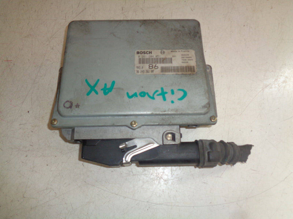CITROEN AX 1995 1.0 PETROL ECU ENGINE CONTROL MODULE UNIT 9624936180