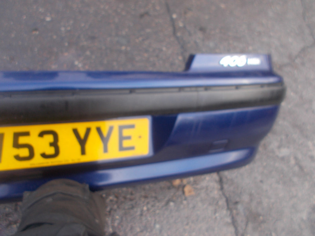 PEUGEOT 406 8B SALOON 1999-2003 FACELIFT REAR BUMPER BLUE