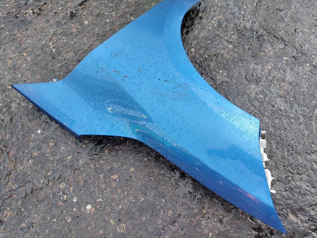 2015 RENAULT MEGANE 3 DOOR CONVERTIBLE NSF PASSENGER SIDE WING PANEL BLUE