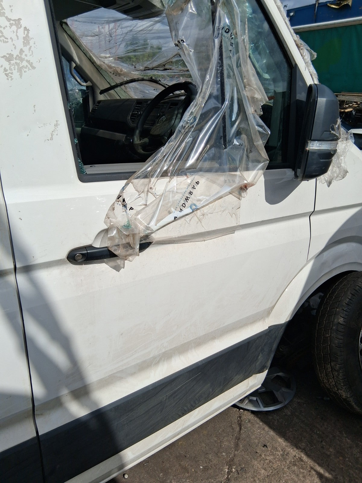 2022 VW VOLKSWAGEN CRAFTER MK2 OSF DRIVER FRONT RIGHT BARE DOOR