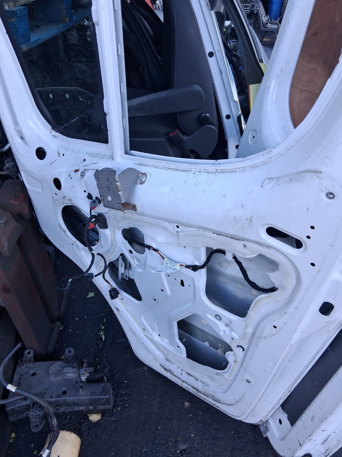 2023 VAUXHALL MOVANO C MK3 OSF DRIVER SIDE FRONT RIGHT BARE DOOR WHITE