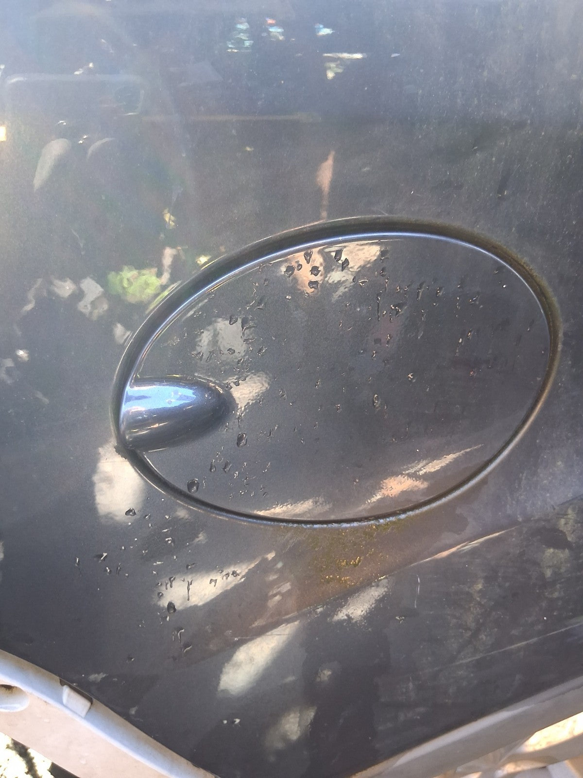 2009 FORD KUGA MK1 FUEL FLAP LID COVER SEA GREY H8
