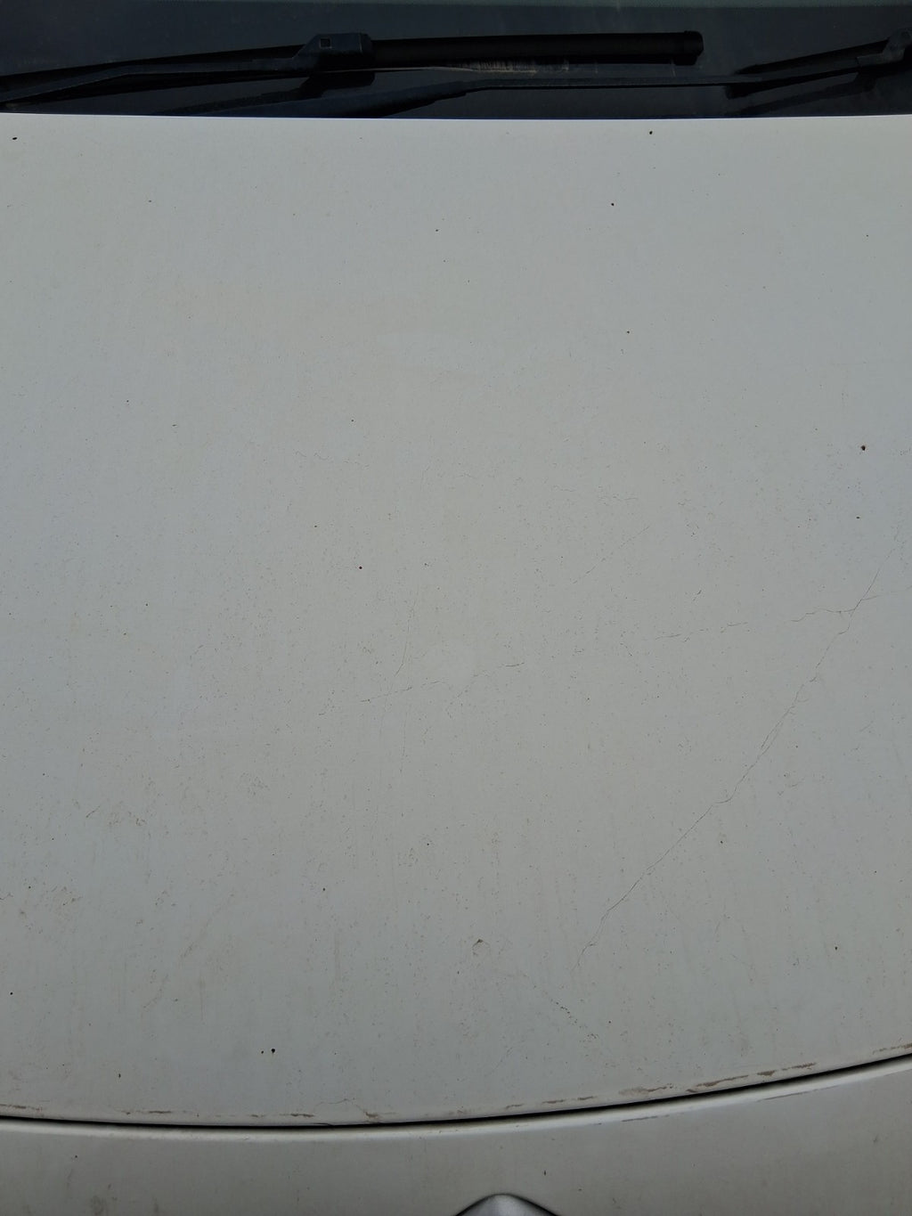 2017 CITROEN BERLINGO MK2 FRONT BONNET HOOD PANEL WHITE