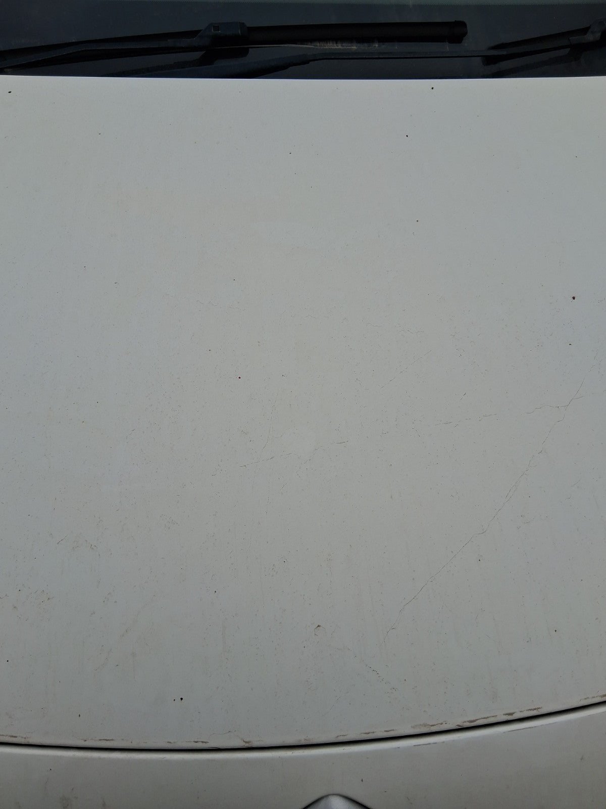 2017 CITROEN BERLINGO MK2 FRONT BONNET HOOD PANEL WHITE