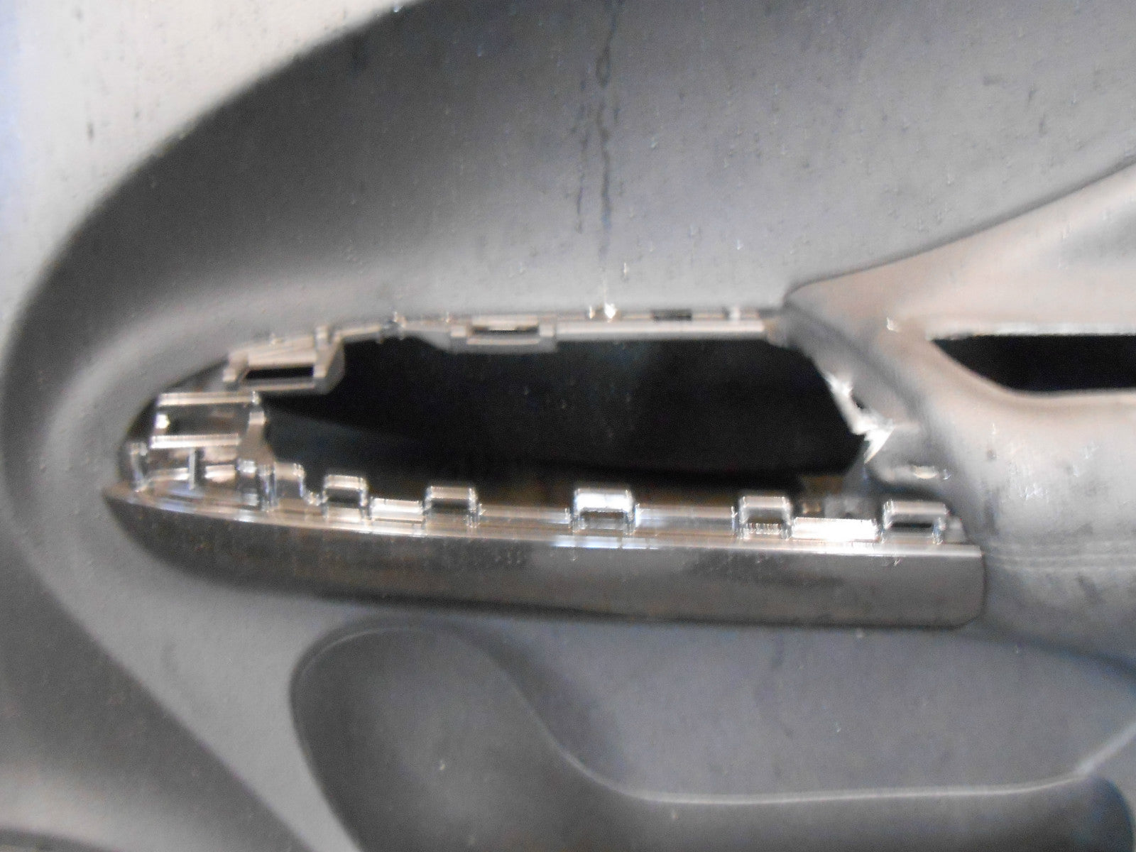 NISSAN JUKE 2016 OSF DRIVER SIDE FRONT DOOR CARD LEATHER ARMREST 809001KB0A