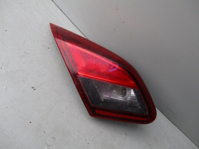 VAUXHALL CORSA E 2016 NSR PASSENGER SIDE REAR INNER TAIL LIGHT 13428461