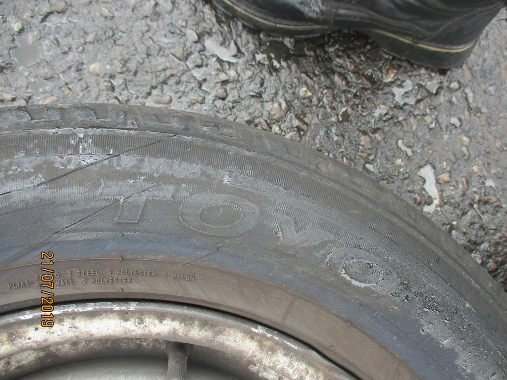 FORD TRANSIT MK7 SPARE STEEL WHEEL & TYRE 5 STUD 15 INCH TOYO 195/70 R15