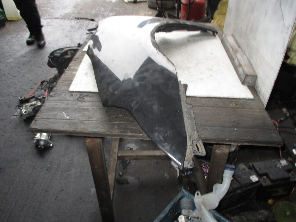 CITROEN C4 2007 NSF PASSENGER SIDE WING PANNEL IN BLACK