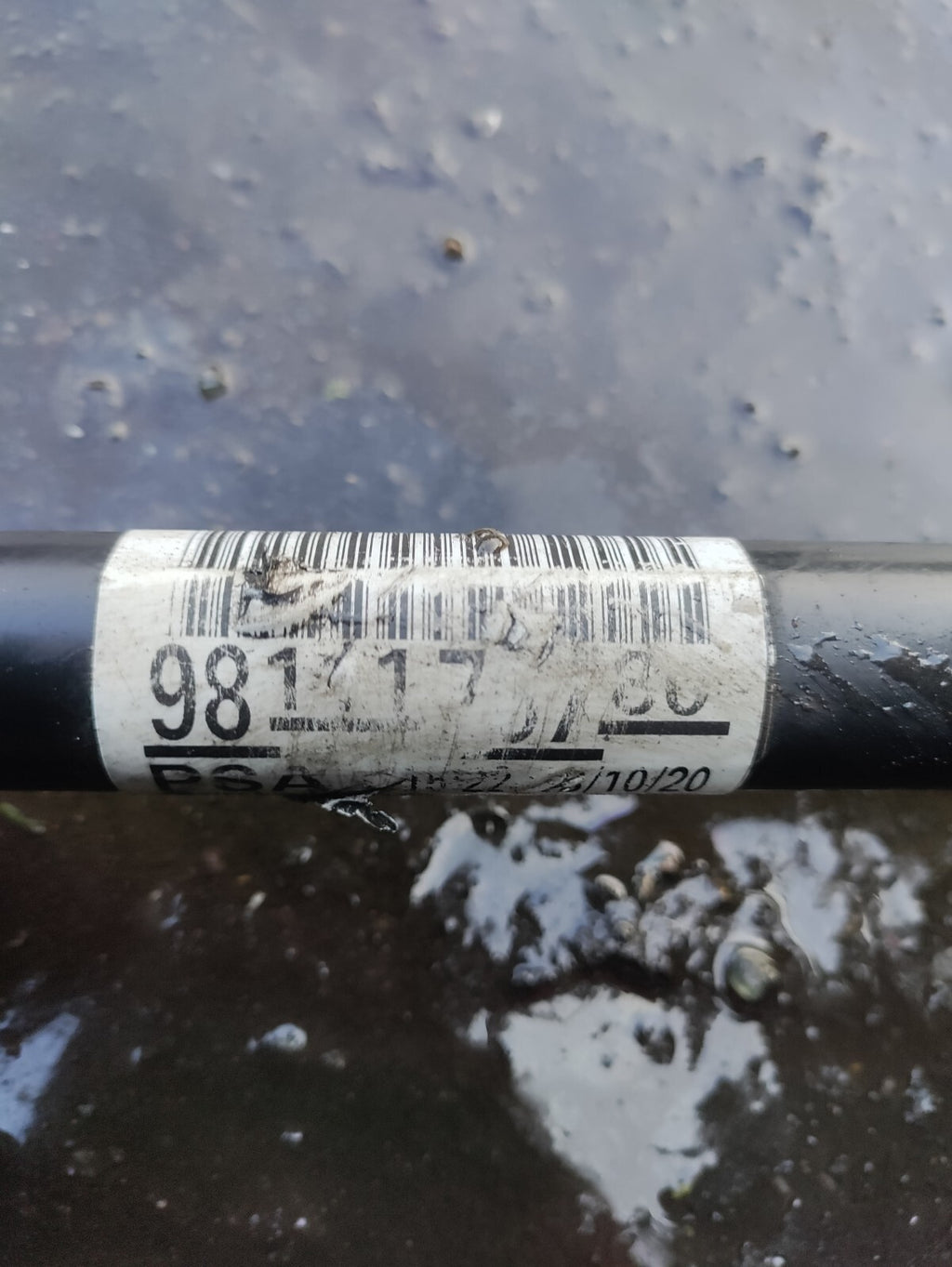 2019 CITROEN C4 GRAND SPACE TOURER 1.5 DIESEL DRIVER SIDE DRIVE SHAFT 9811176780