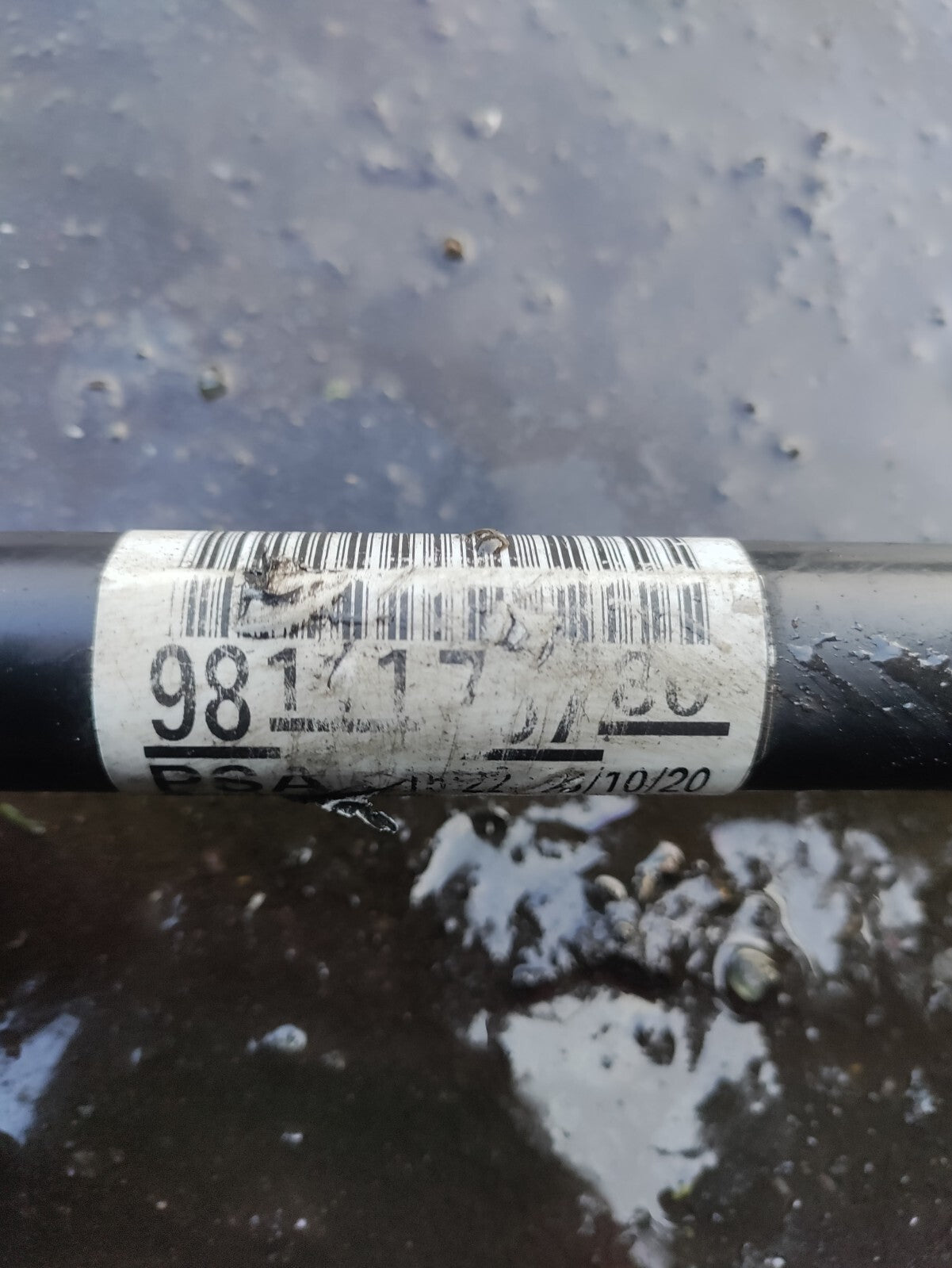 2019 CITROEN C4 GRAND SPACE TOURER 1.5 DIESEL DRIVER SIDE DRIVE SHAFT 9811176780