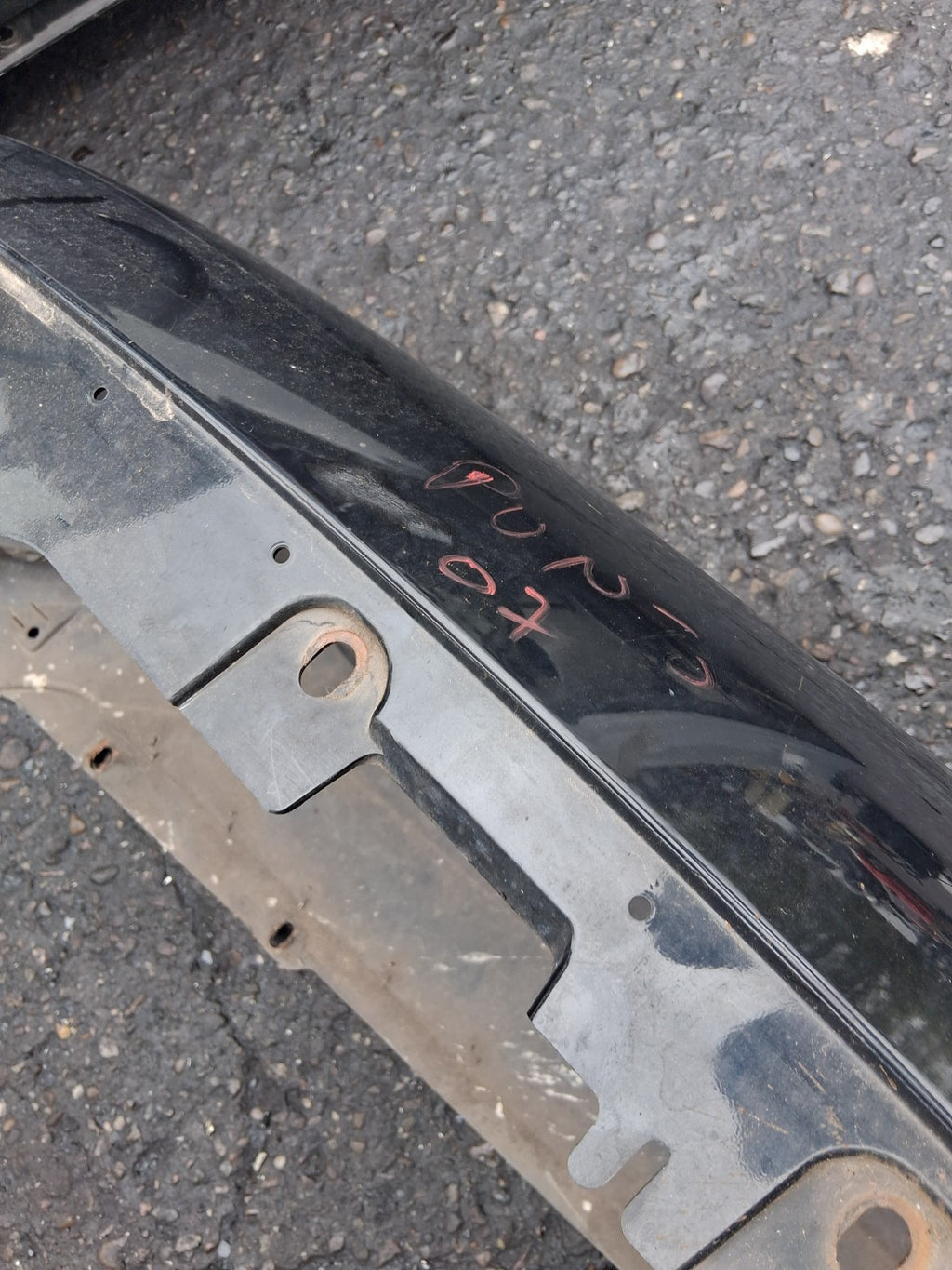 2007 FIAT PUNTO MK3 3 DOOR FRONT COMPLETE BUMPER BLACK