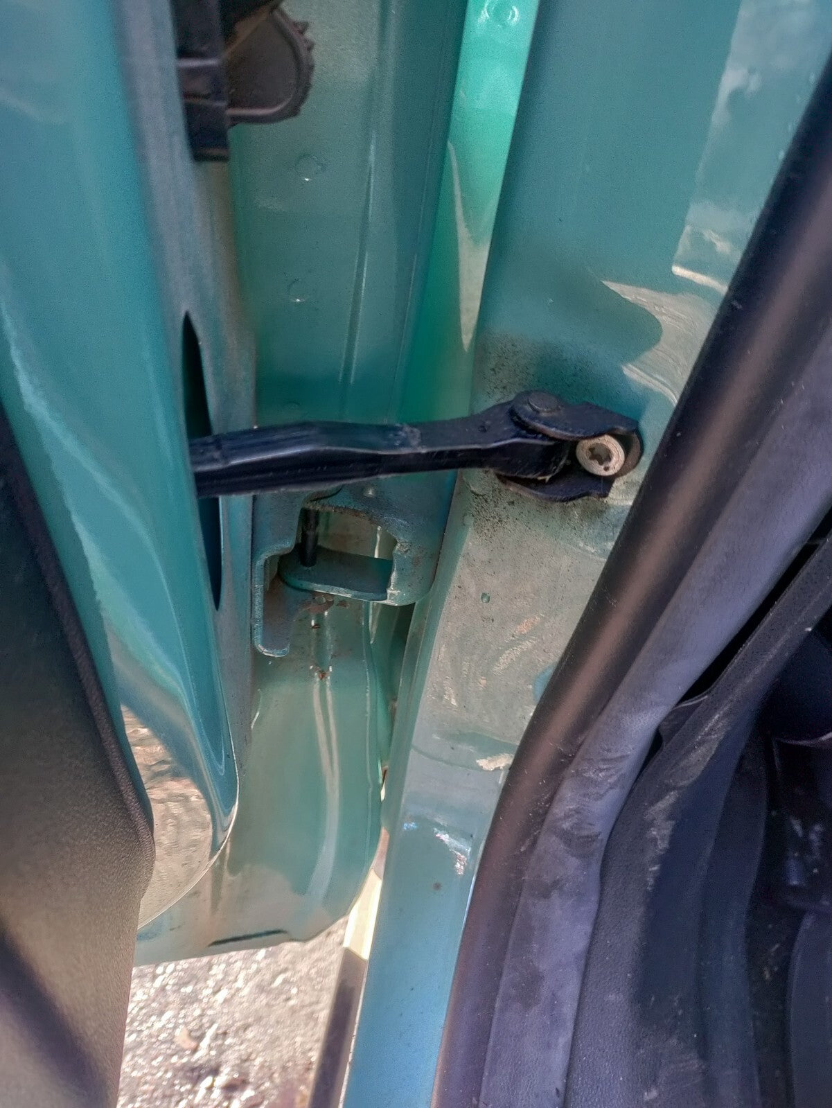 2024 JEEP AVENGER NSR PASSENGER SIDE REAR UPPER & LOWER DOOR HINGES