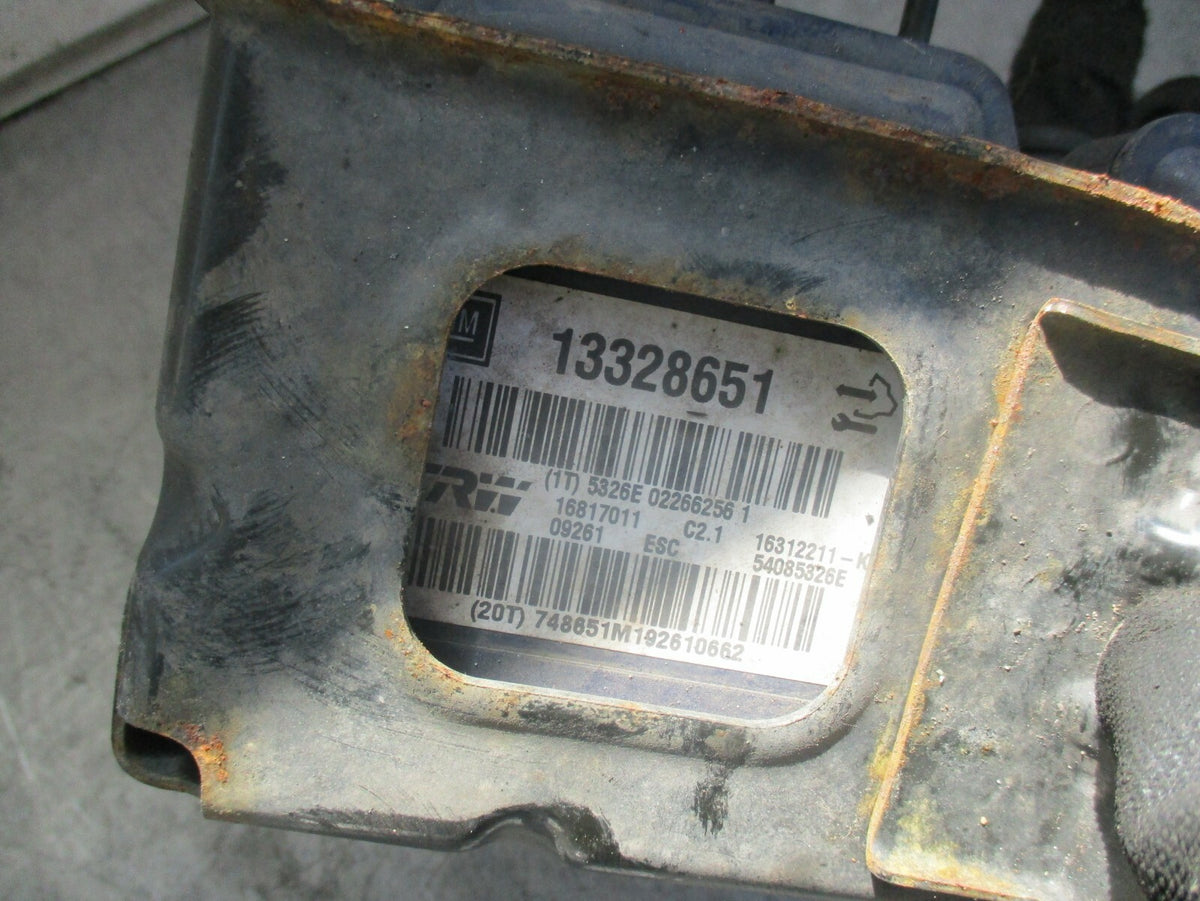 VAUXHALL INSIGNIA A (MK1) ABS PUMP & CONTROL MODULE 13328651 13328651