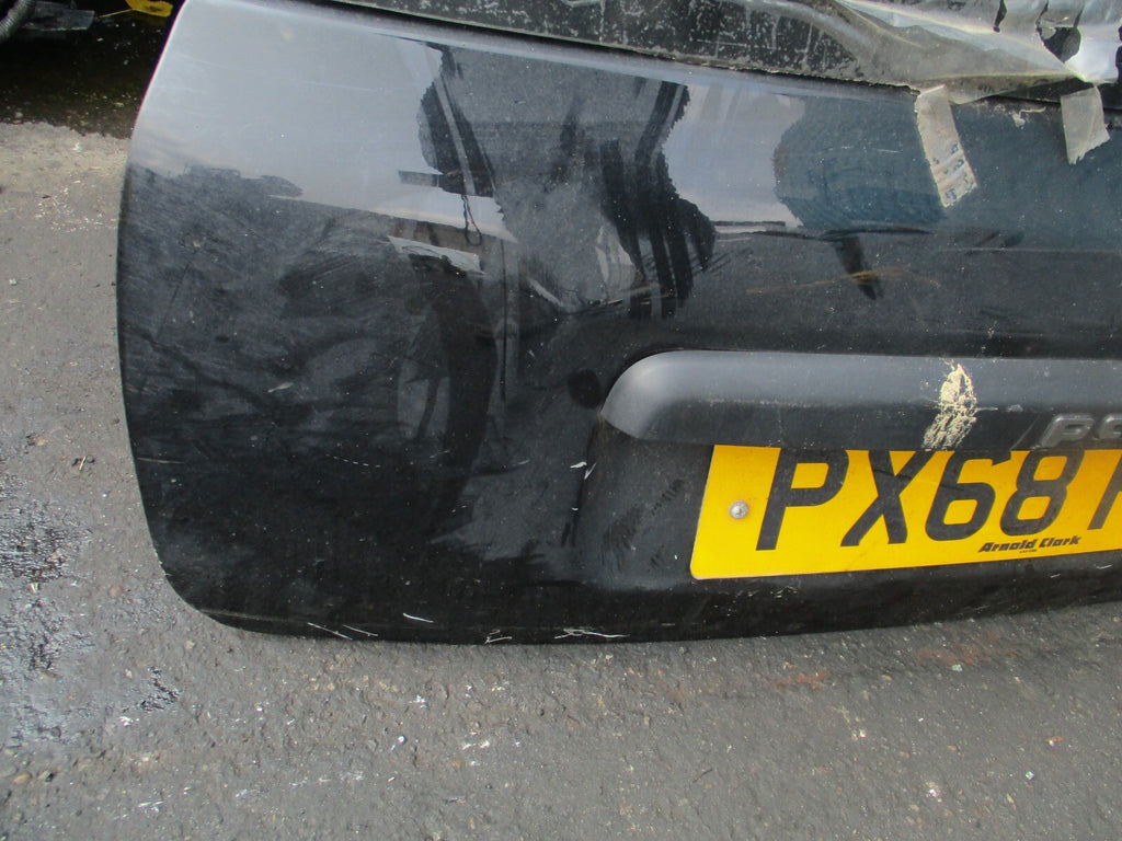 FIAT PANDA 2018 MK3 REAR TAILGATE BOOTLID BLACK DENTED