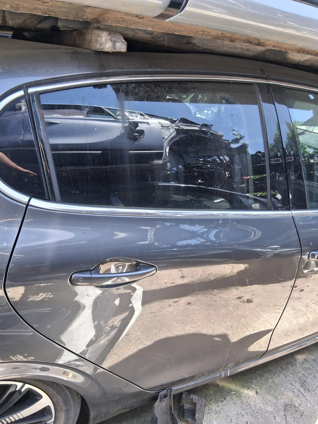 2019 PEUGEOT 208 MK2 OSR DRIVER SIDE REAR RIGHT COMPLETE DOOR GREY