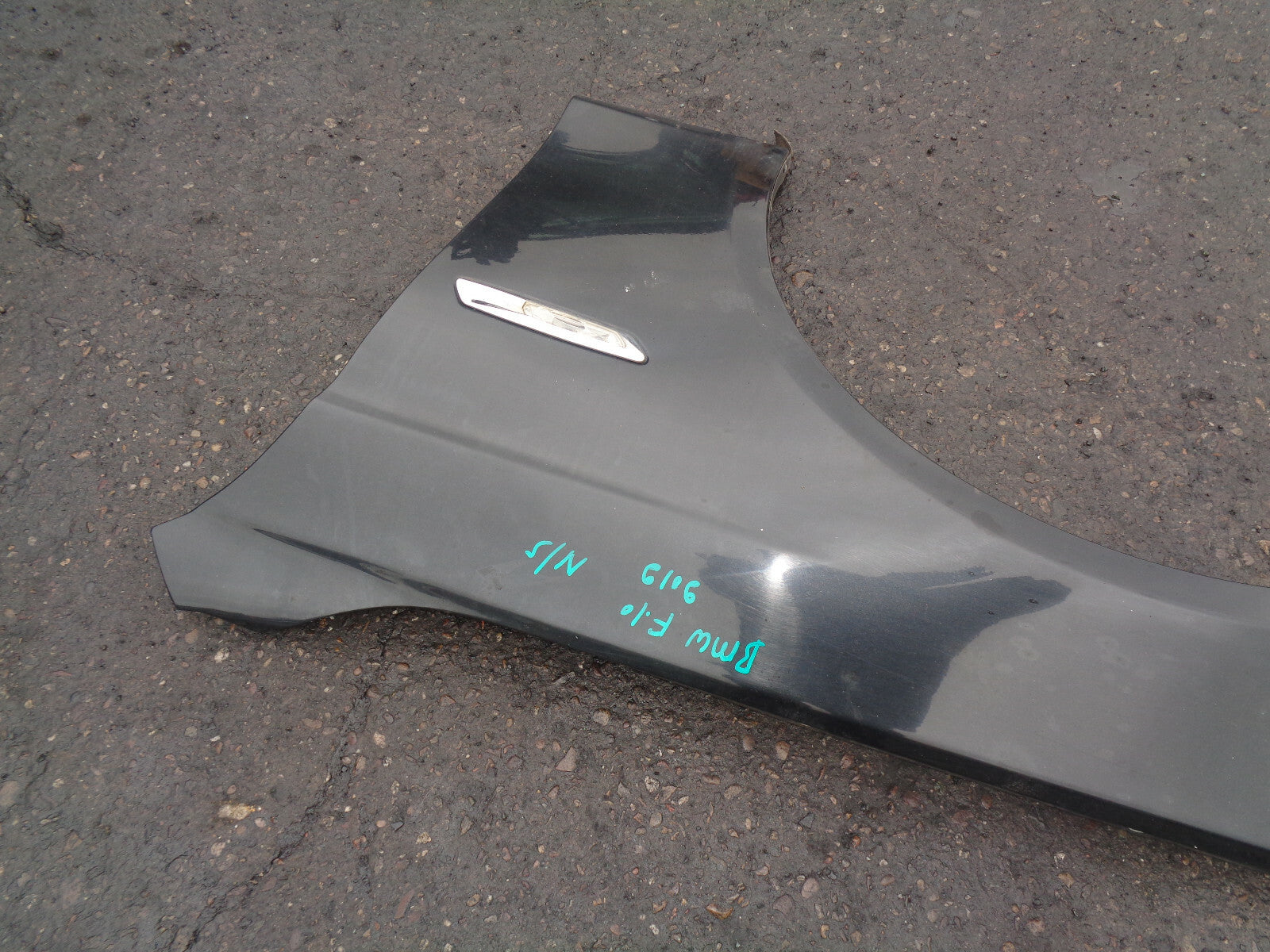 BMW 5 SERIES F10 F11 NS PASSENGER SIDE WING PANEL LEFT LH BLACK SAPPHIRE 475