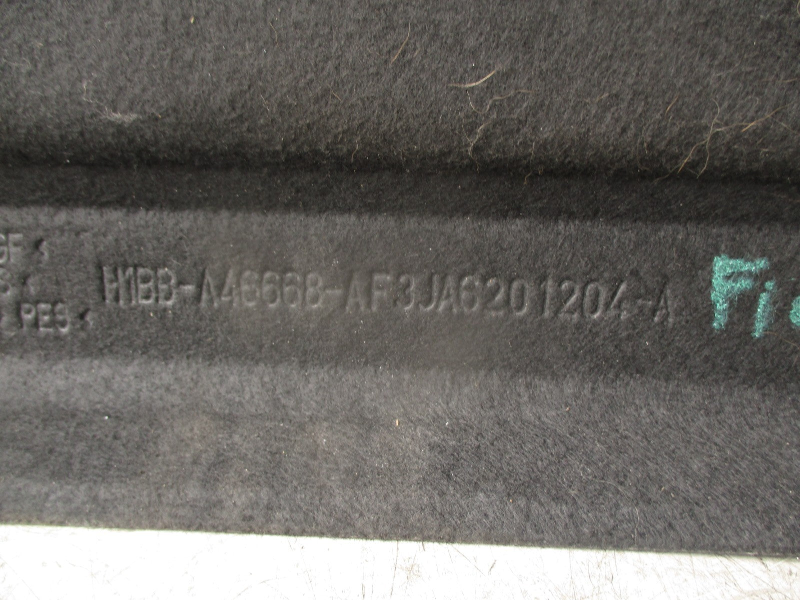 2021 FORD FIESTA MK8 PARCEL SHELF REAR LOAD COVER A46668