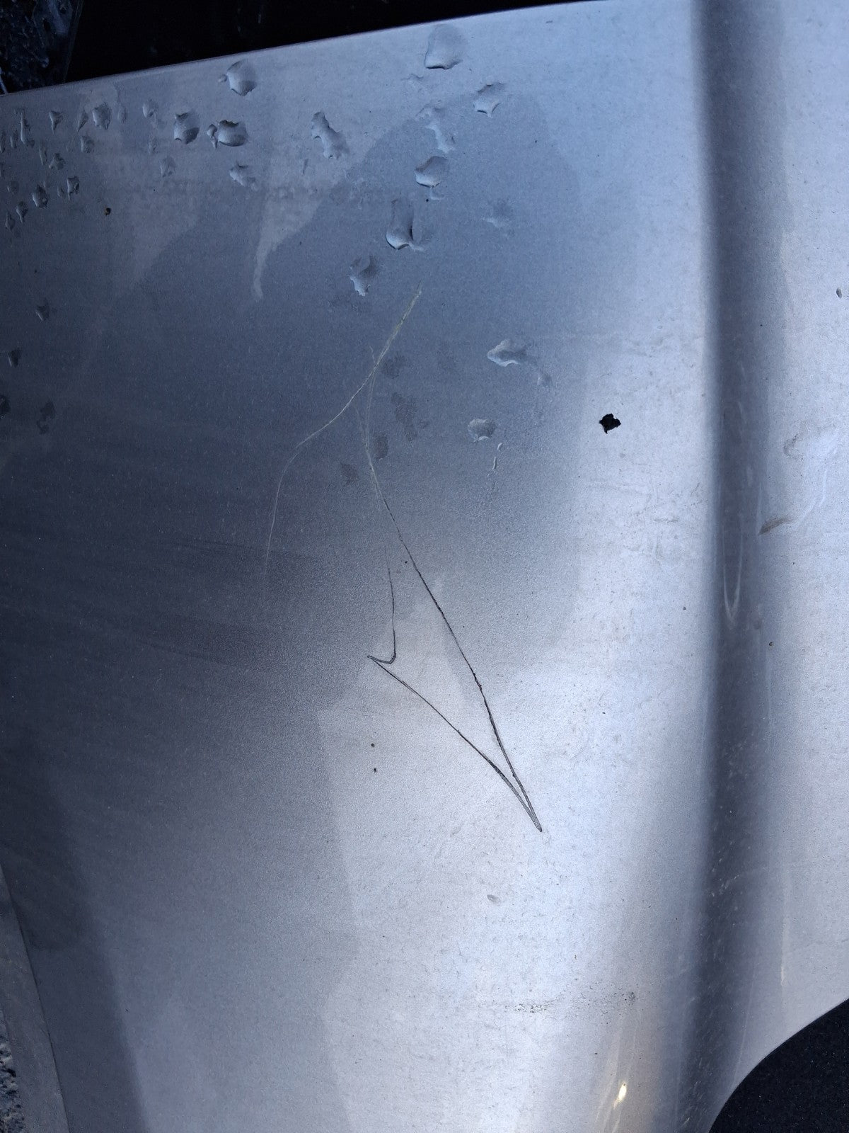 2013 MAZDA CX 5 MK1 OSF DRIVER SIDE FRONT RIGHT WING PANEL LIQUID SILVER P38