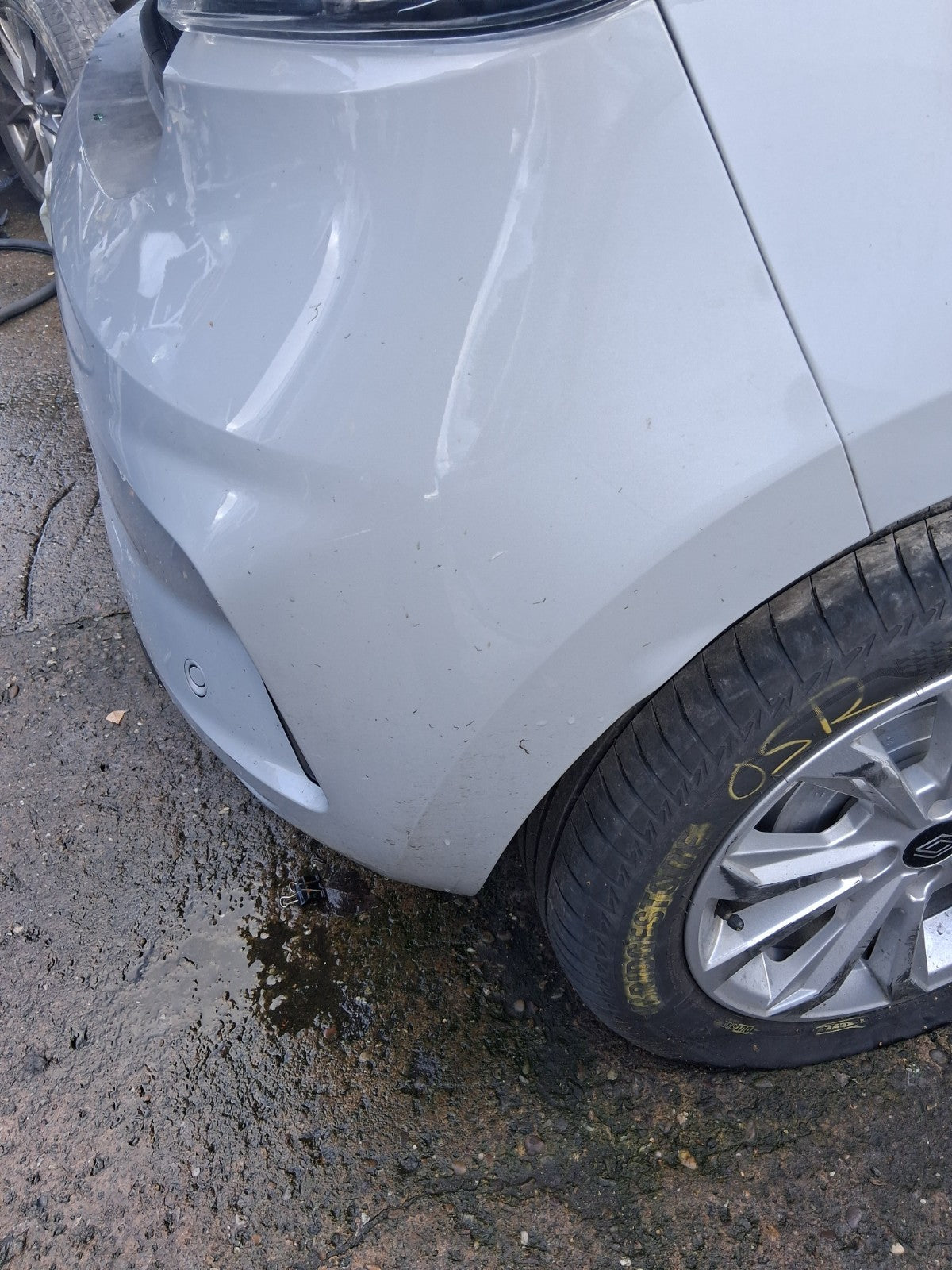 2024 RENAULT CLIO FACELIFT MK5 COMPLETE REAR BUMPER WITH PDC SENSORS GREY