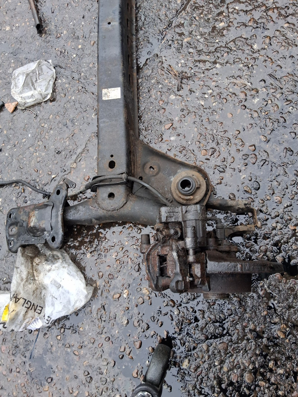VW VOLKSWAGEN GOLF MK7 2013 1.6 TDI DIESEL REAR AXLE 5Q0501049AF