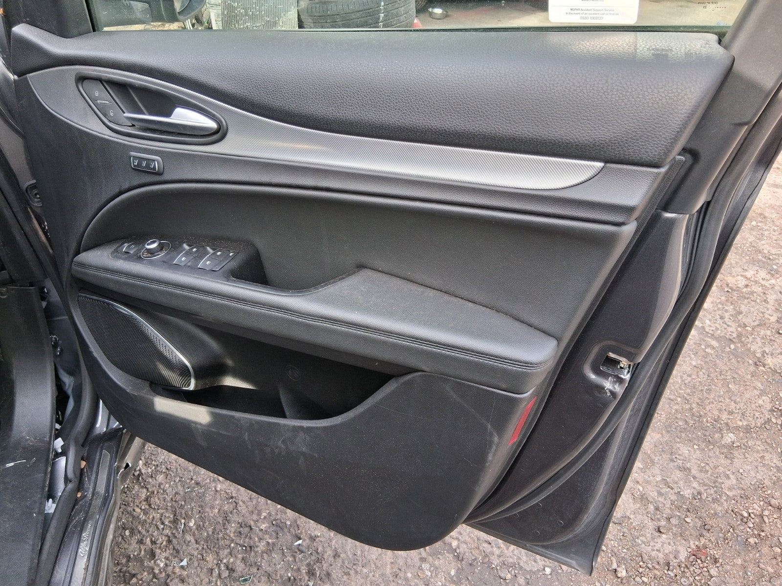 2022 ALFA ROMEO STELVIO 949 4Q OSF DRIVER SIDE FRONT RIGHT DOOR CARD PANEL
