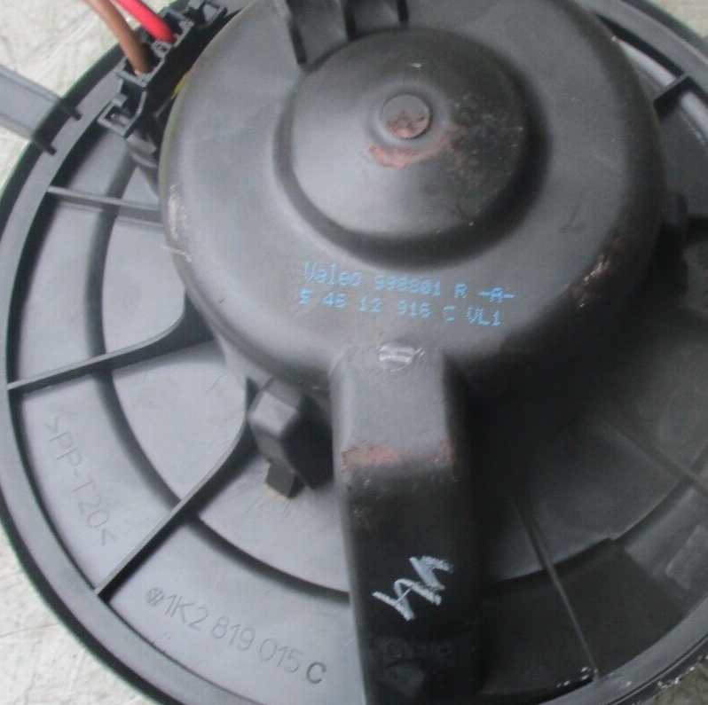 VOLKSWAGON GOLF HEATER BLOWER MOTOR FAN 1K2819015