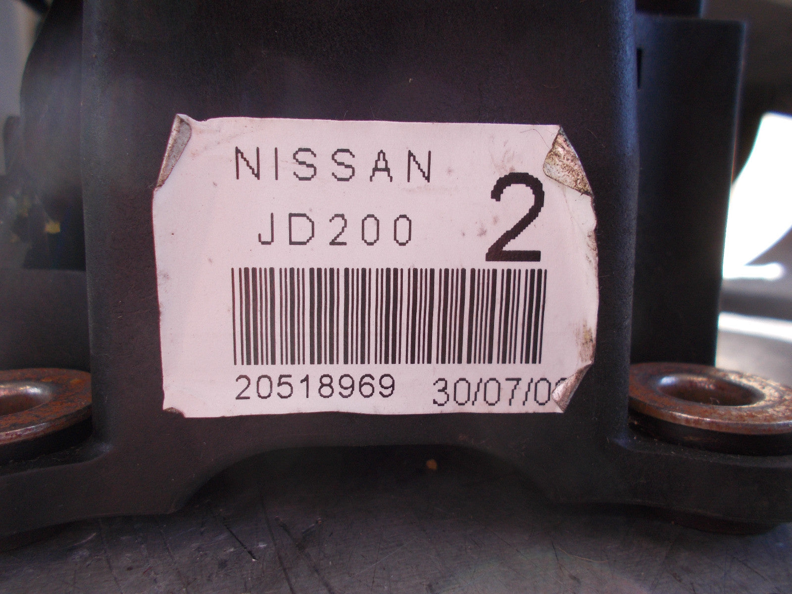 NISSAN QASHQAI 2009 GEAR STICK 20518969