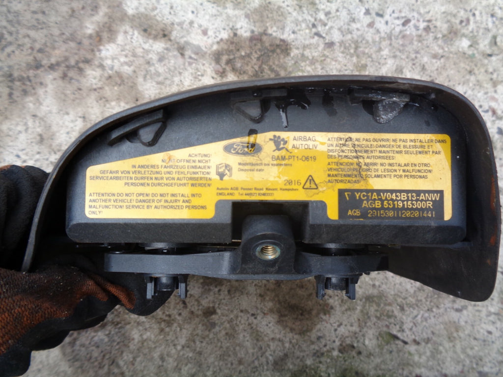 FORD TRANSIT 2002 STEERING WHEEL AIRBAG