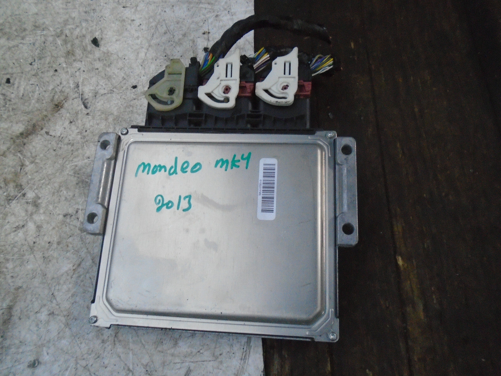 FORD MONDEO MK4 2013 2.0 DIESEL ECU ENGINE CONTROL MODULE UNIT BG9112A650FGD