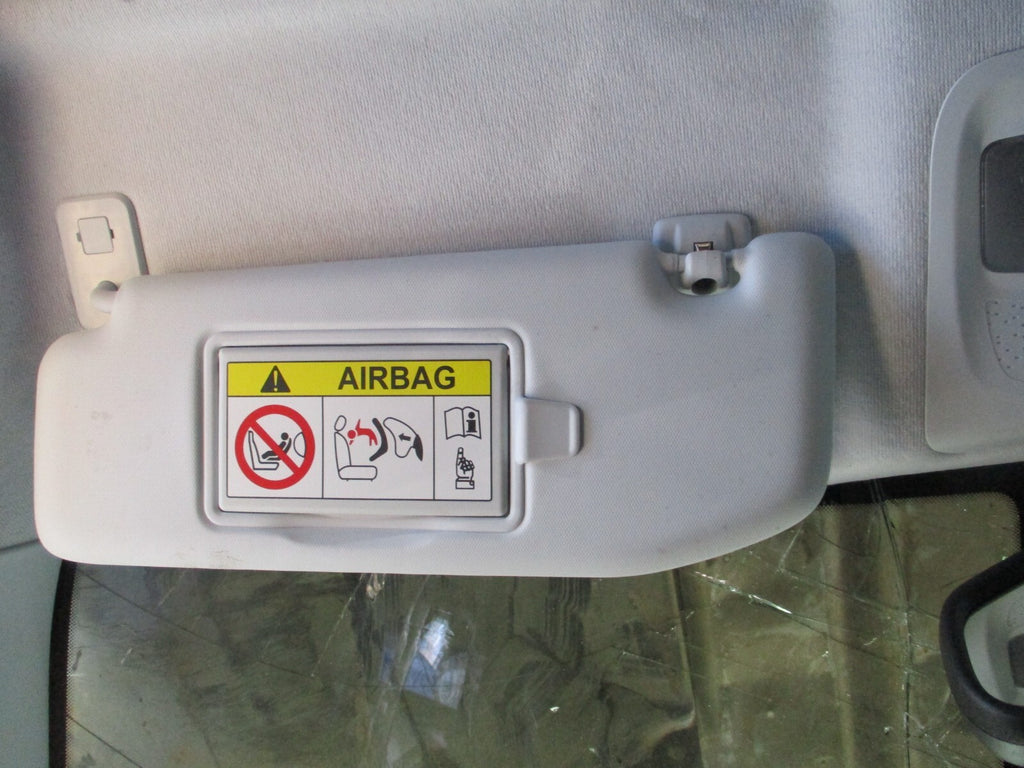PEUGEOT 208 2017 NS PASSENGER SIDE FRONT INTERIOR SUN VISOR