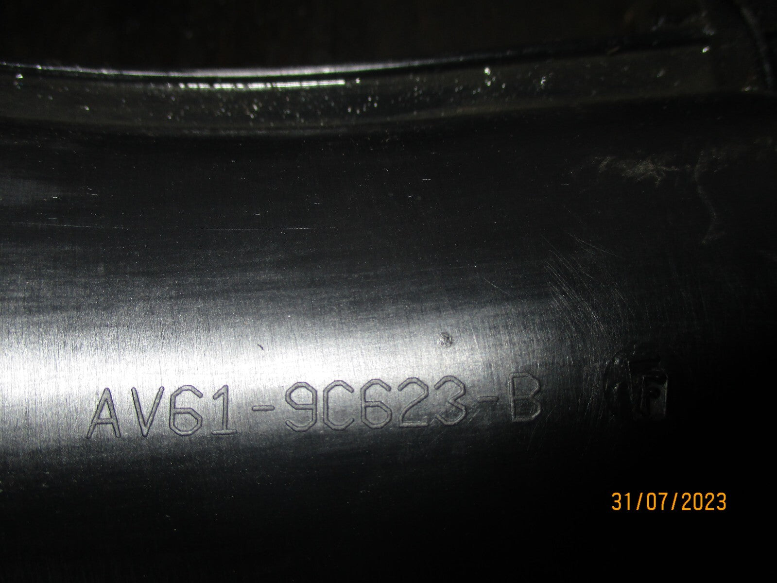 FORD S MAX 2.0 DIESEL 2010 AIR INTAKE HOSE PIPE AV619C623B