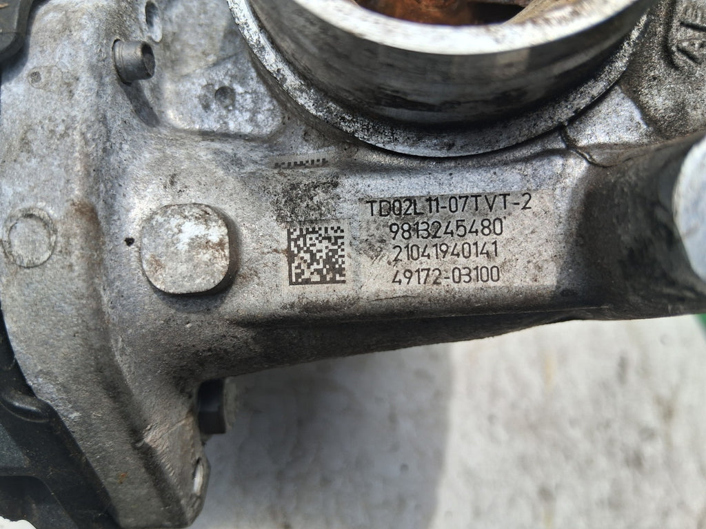 2019 CITROEN C4 CACTUS 1.5 DIESEL TURBO TURBOCHARGER 9813245480