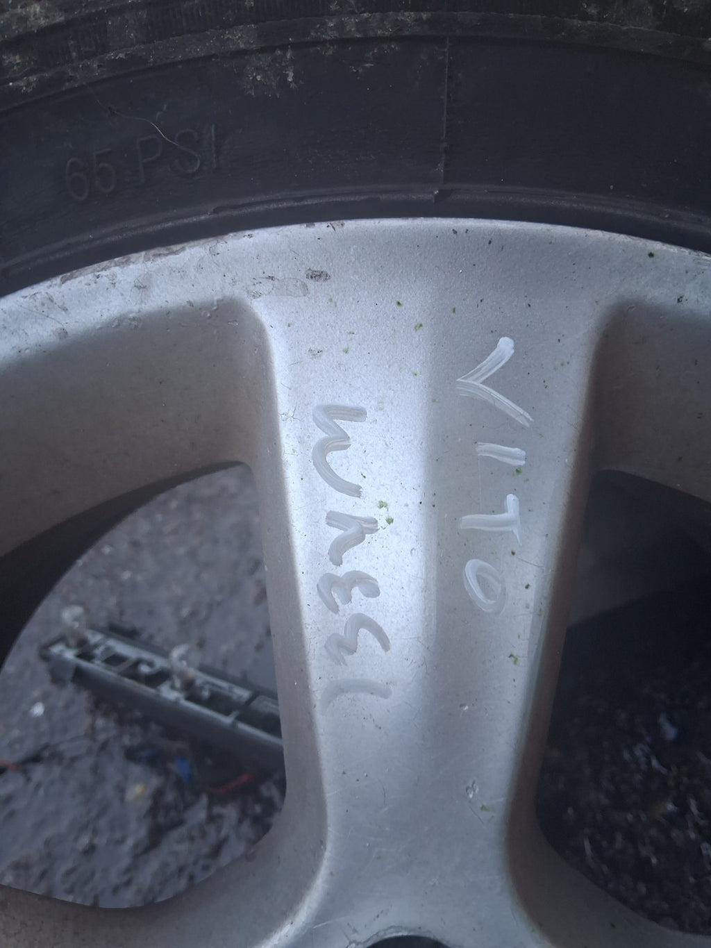 2007 MERCEDES BENZ VITO W639 16 INCH ALLOY WHEEL WITH TYRE 205/65R16