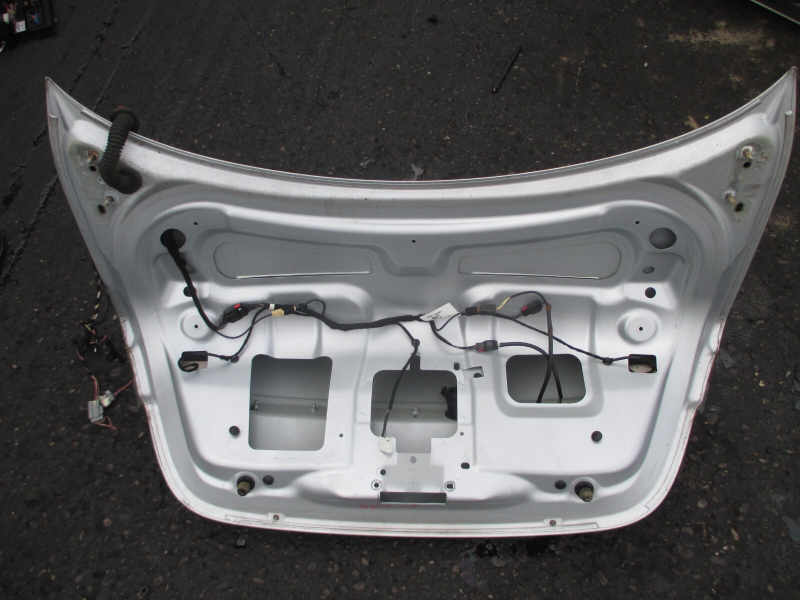 JAGUAR XF X250 2008 TAILGATE BOOTLID GREY