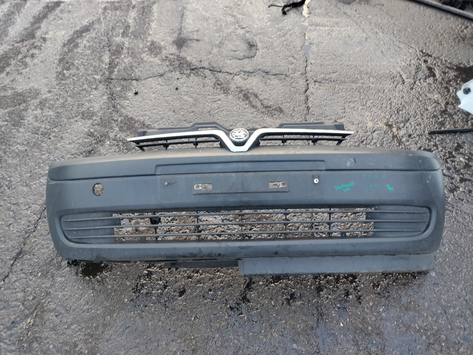 2007 VAUXHALL COMBO C FRONT BUMPER BLACK