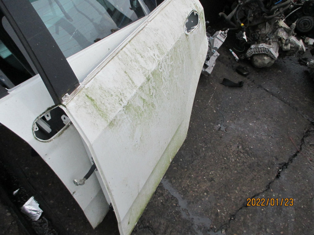 FIAT PUNTO 2012 MK3 NSR PASSENGER SIDE REAR BARE DOOR SHELL WHITE